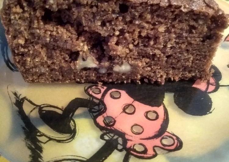 Bizcocho de zanahoria y chocolate