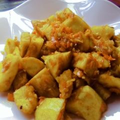 Stir fry potatoes A picture of Stir fry potatoes.