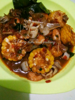 Foto resep Udang cumi saus padang