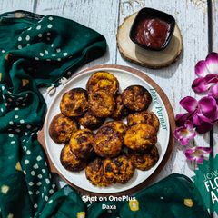 A picture of Jowar Flour Appe (Sorghum Flour Appe).