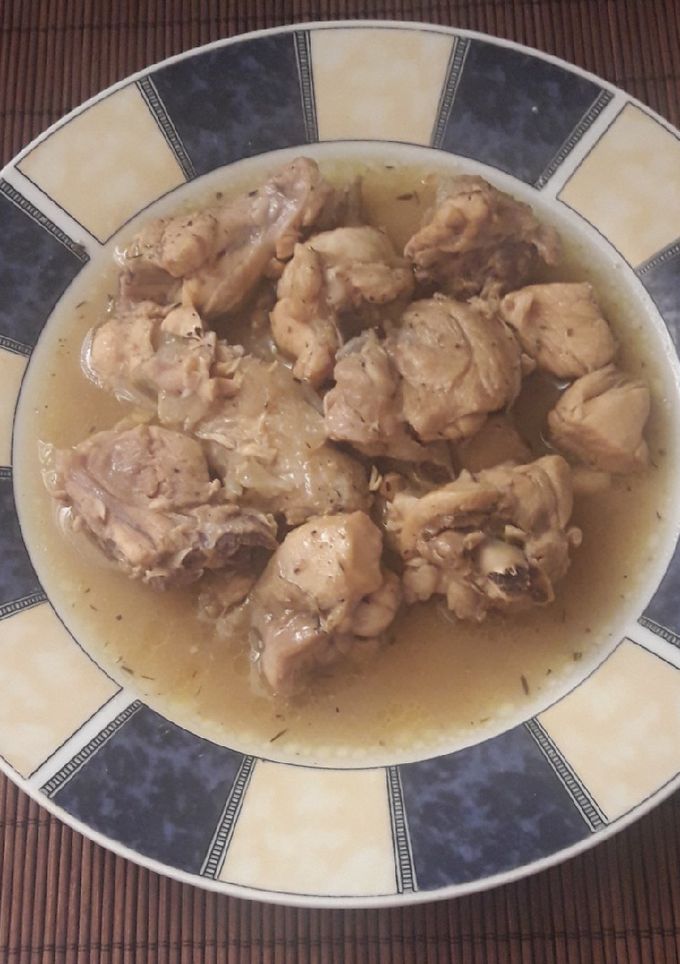 Una foto de Pollo a la miel