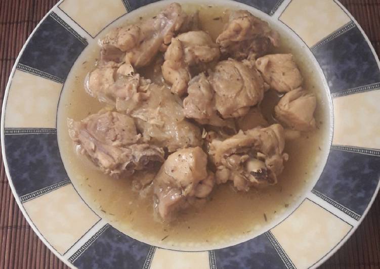 Pollo a la miel