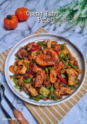 Foto resep Oseng tahu pete