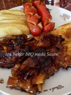 Foto resep Iga Bakar BBQ Madu Sauce