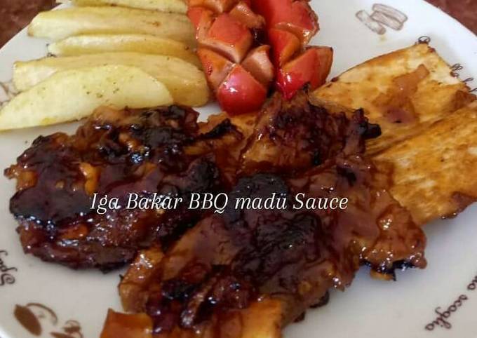 Iga Bakar BBQ Madu Sauce