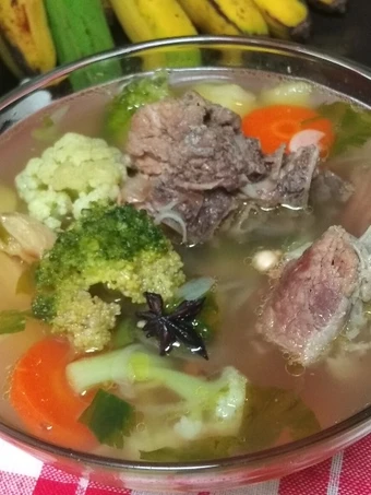 Cara Mudah Membikin Resep 21. Sup Tulang Sapi 10:30:10. Empuuuuuk yang Sempurna Anti Ribet, Uenak Banget