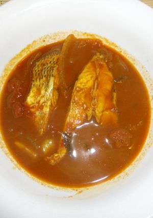 A picture of Fish Curry.