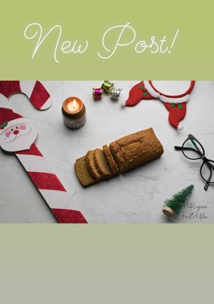 A picture of Plum cake merry christmas.
