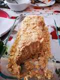 Tartaleta mojada de arequipe