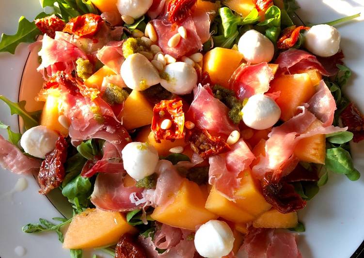 Guide pas à pas pour faire Récompense-gagner Salade italienne au melon