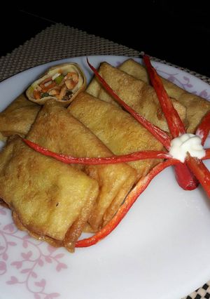 Foto resep Lumpia sayur sederhana