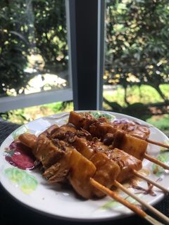 Foto resep Sate Cungkring (Sate Kikil Bumbu Kacang)
