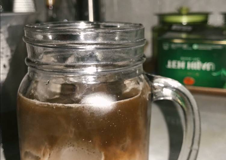 Resep Es kopi susu gula aren. SIMPLE yang Sedap