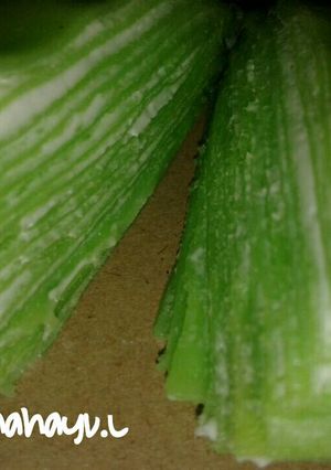 Foto resep Mille crepes pandan