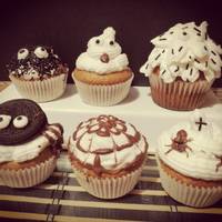 "Rémes" Halloween-i cupcake