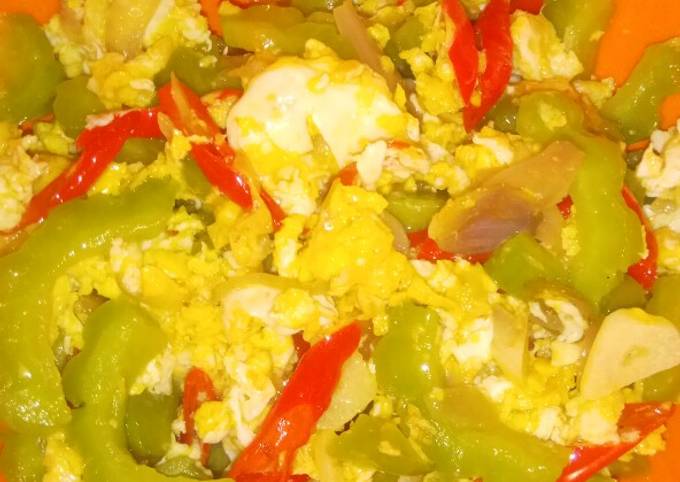 Cara Memasak Tumis Pare Telur Gampang