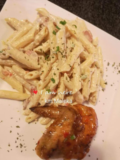 A picture of Macaroni salad.