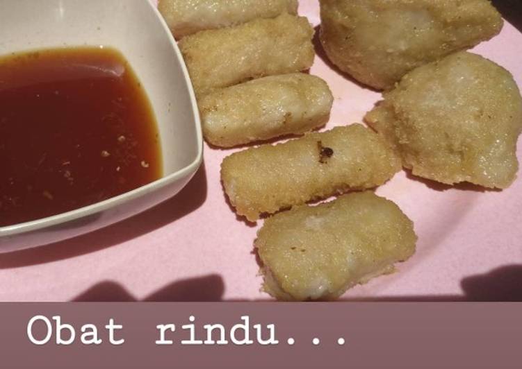 Pempek daging ayam