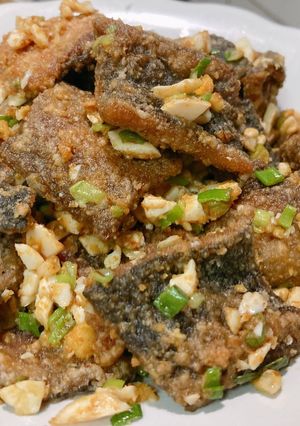 金沙虱目魚皮 的食譜成品照片