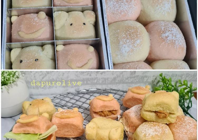 Cara Gampang Menyiapkan Japanese Milk Bread Karakter (Autolisis) yang Lezat Sekali