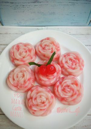 Foto resep Mawar Cantik Manis #senin semangat