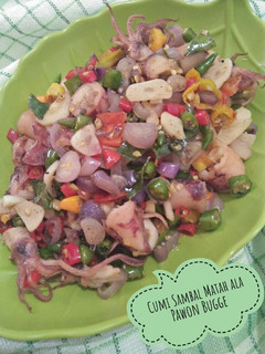Foto resep Cumi Asin Sambal Matah