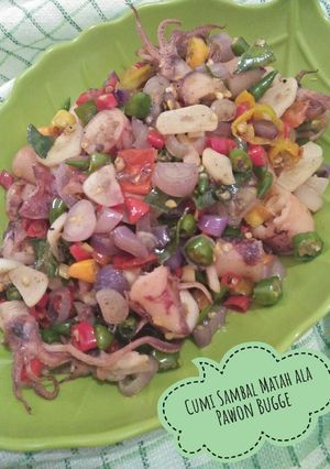 Foto resep Cumi Asin Sambal Matah