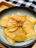 Soy-Pickled Kohlrabi