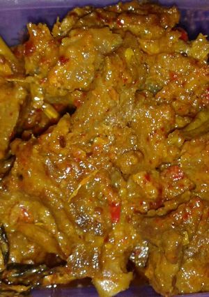 Foto resep Rendang sapi boncabe