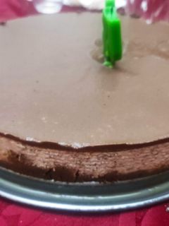 Una foto de Pastel de stracciatela