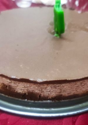 Una foto de Pastel de stracciatela