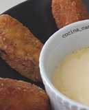Croquetas de espárragos trigueros y gorgonzola