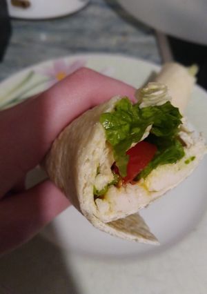 Φωτογραφία της συνταγής Tortilla με κοτόπουλο