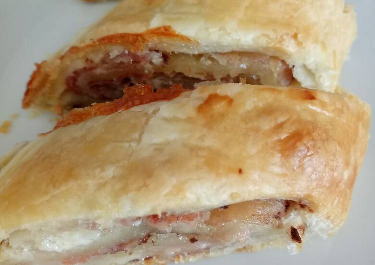 Steps to Prepare Homemade Savoury strudel