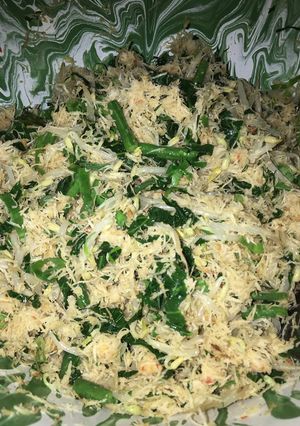 Foto resep 42. Urap sayuran