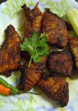 A picture of Salmon Fish Fry.