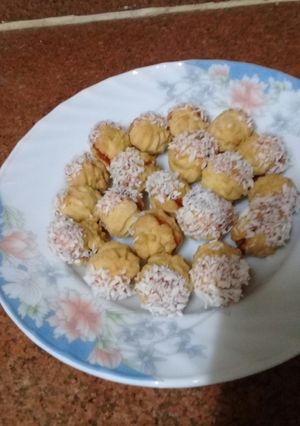 صورة لوصفة طريقه عمل البيتي فور على طريقتي الخاصه