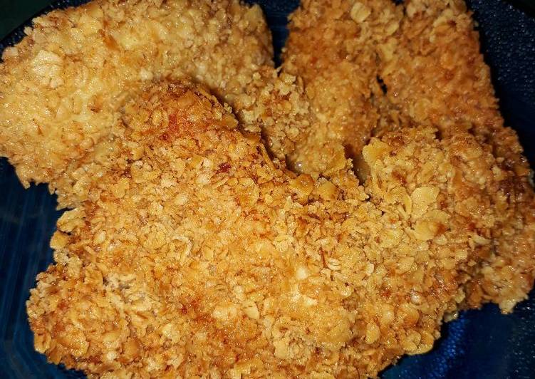 Resep Ayam Goreng Oat (#menuDiet), Enak Banget
