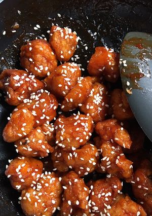 Foto resep Chicken Popcorn Gochujang