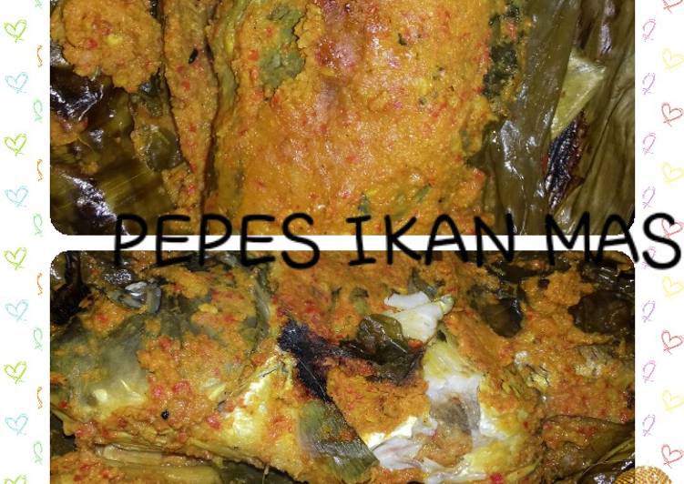 Pepes ikan mas