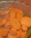 Camotes al horno