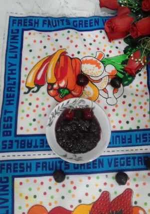 عکسی از دستور مارمالاد گیلاس 🍒