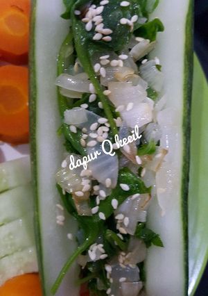 Foto resep 14. Tumis bayam brazil - sederhana