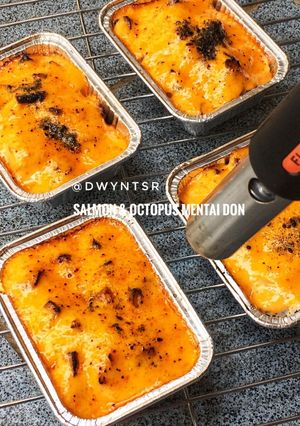 Foto resep Authentic Salmon Mentai Don #PejuangGoldenApron3