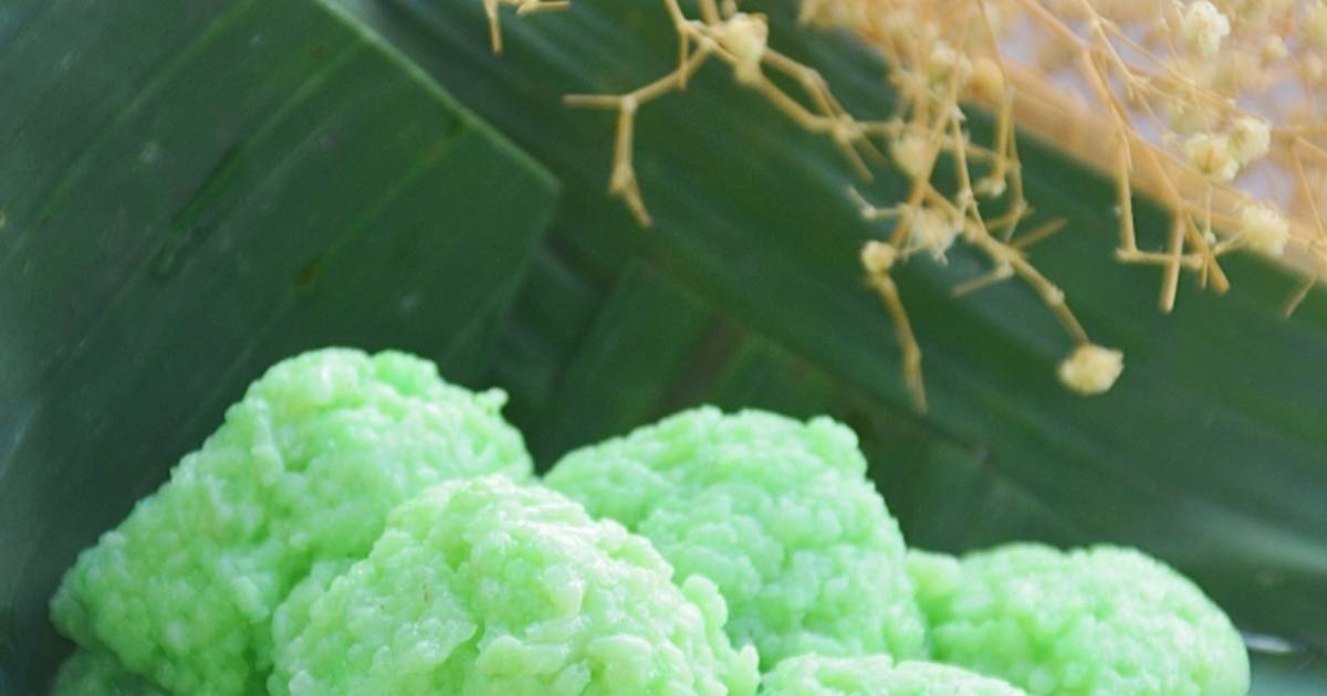 Resep Tape Ketan Hijau oleh • dian's kitchen • Cookpad