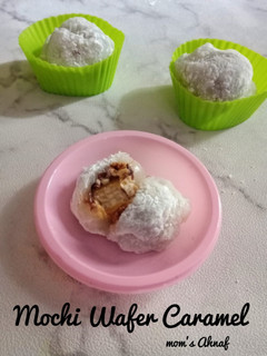 Foto resep MOCHI WAFER CARAMEL (Tanpa tepung ketan)
