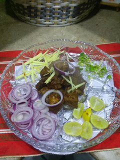 A picture of Tawa  kaleji.