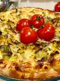 Leek Tart with Skyr and Roquefort