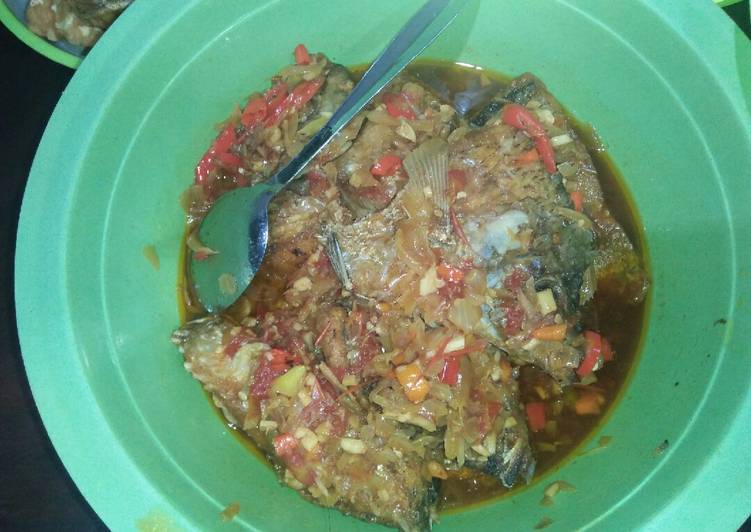 Resep Gurame saus pedas manis Lezat