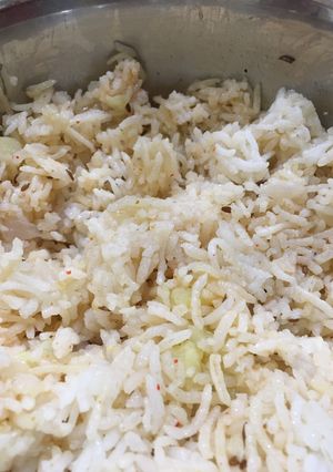 A picture of Veg rice.